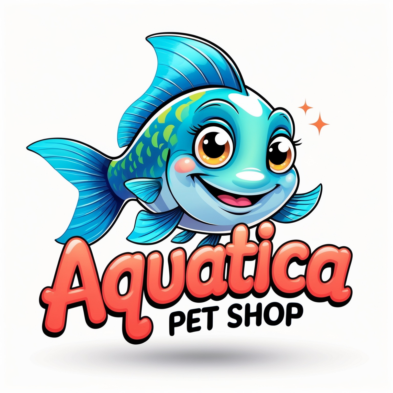 Aquatica Pet Shop Logo
