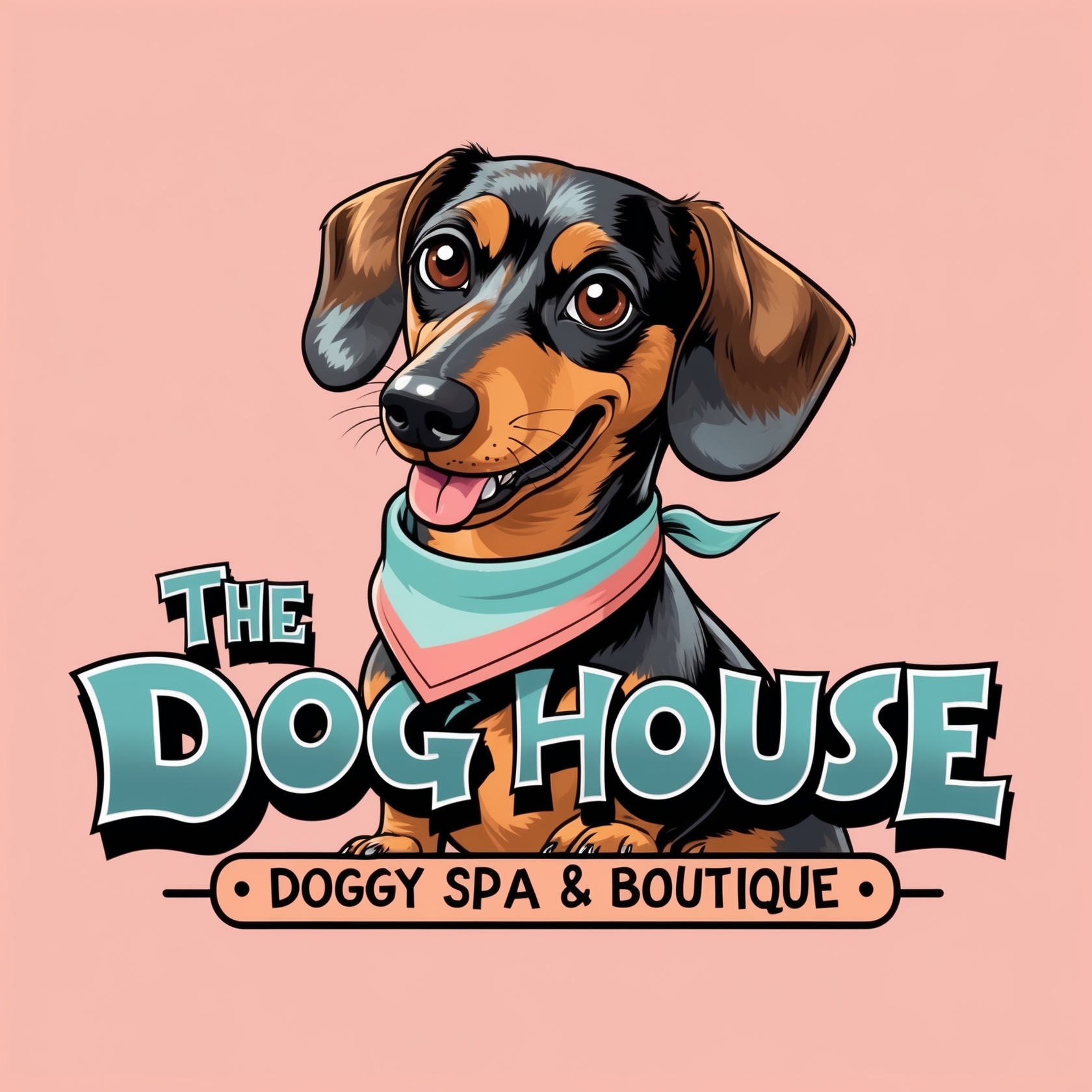 The Dog House Spa & Boutique Logo