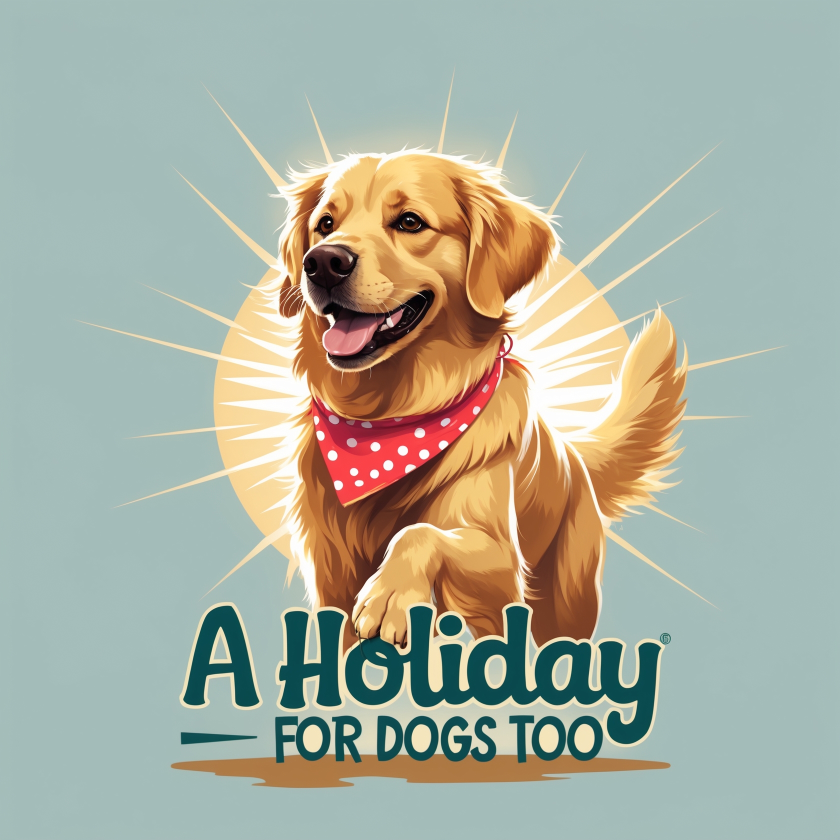 A Holiday for Dogs Too Logo
